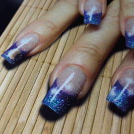 verniciatura UV serigrafica - glitter